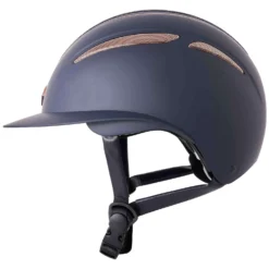Imperial Riding Cap IRHOlania Deluxe Big Visor Navy/Rosegold