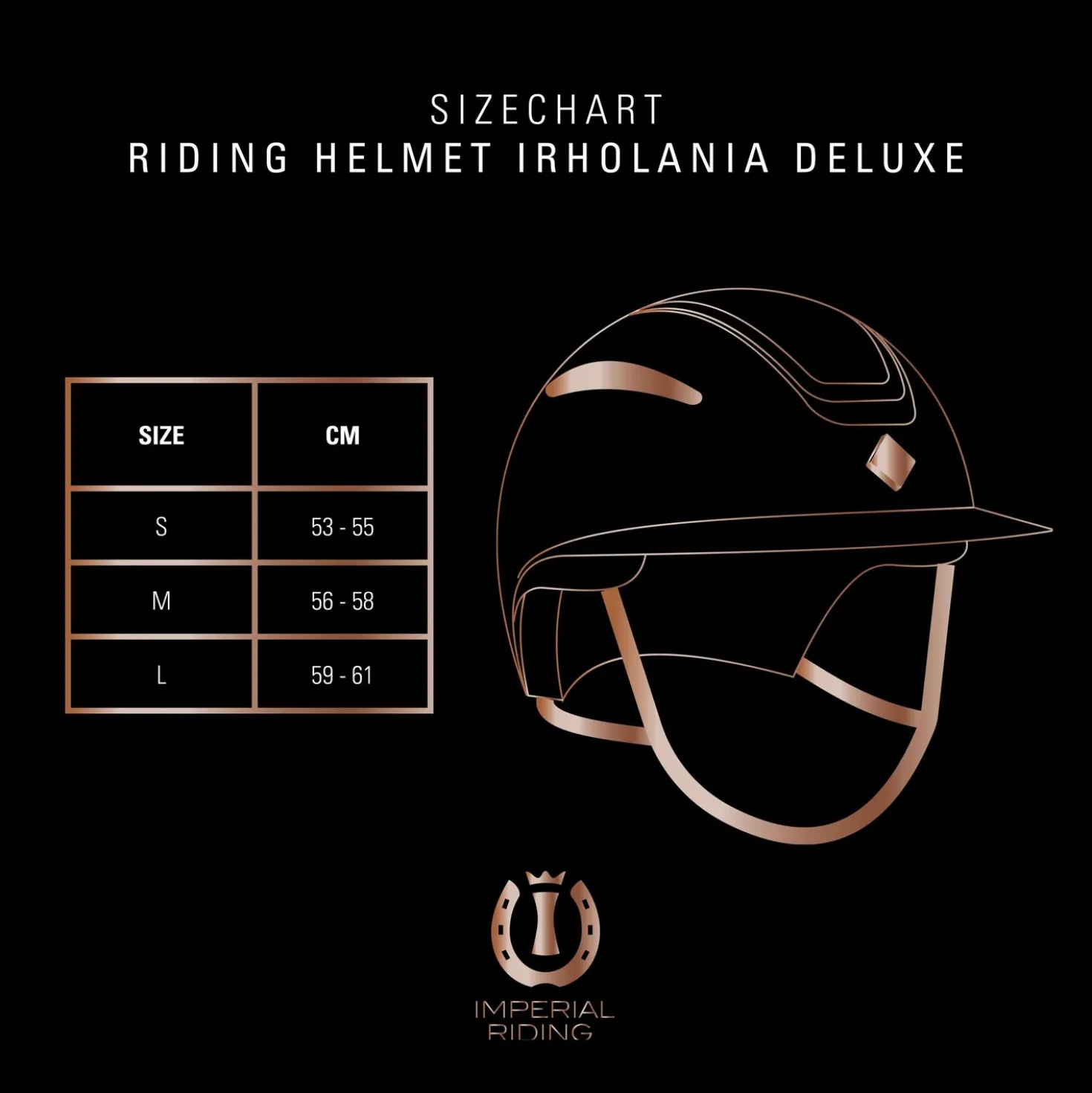 Imperial Riding Cap IRHOlania Deluxe Big Visor Zwart Glitter