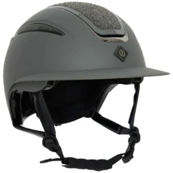 Imperial Riding Cap IRHOlania Deluxe Big Visor Grijs