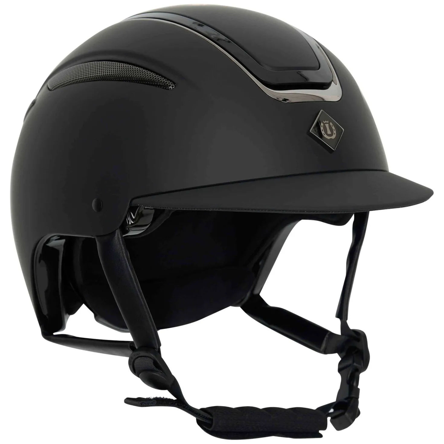 Imperial Riding Cap IRHOlania Deluxe Small Visor Zwart