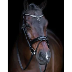 Imperial Riding Hoofdstel IRH Zwart/Crystal