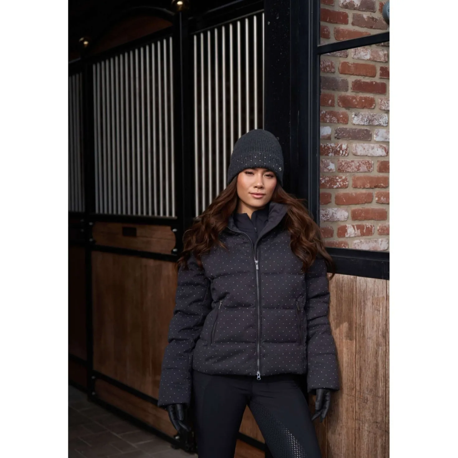 Imperial Riding Jas IRHBelle Herringbone Grijs