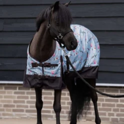 Imperial Riding Outdoordeken IRHLittle Champion AOP 0g Licht Blauw