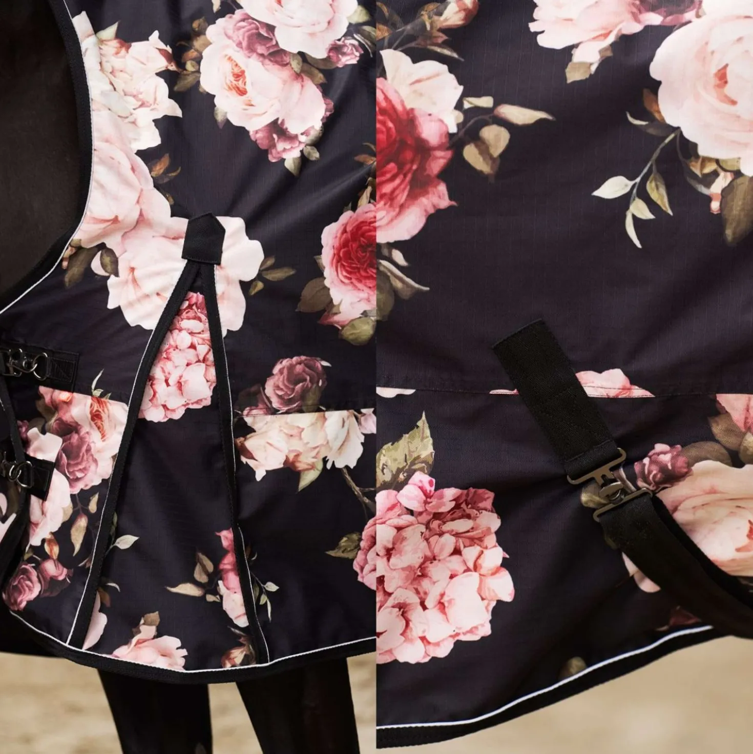 Imperial Riding Outdoordeken IRHSuper-Dry 200g Flower Print