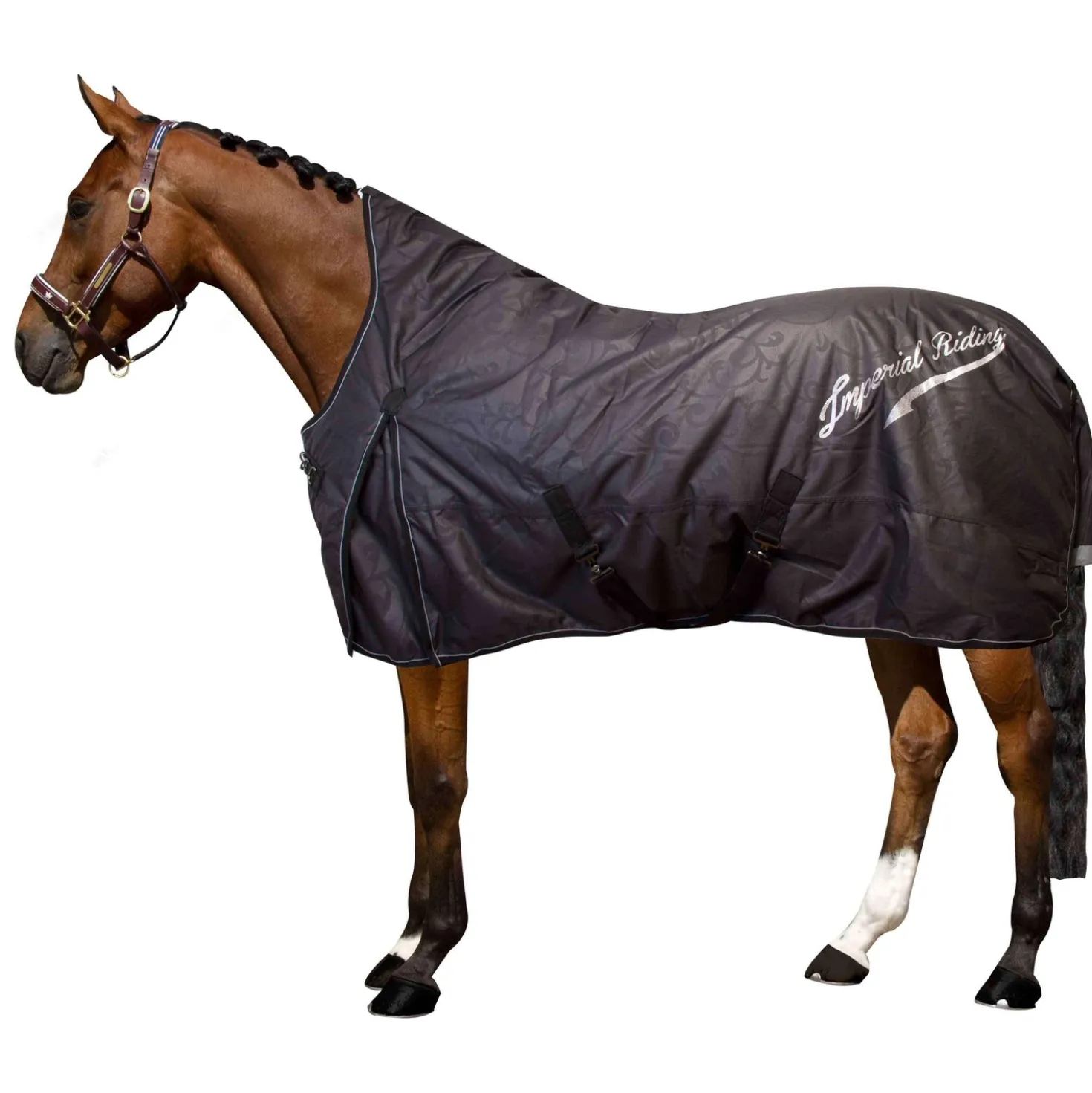 Imperial Riding Outdoordeken IRHSuper-Dry 100g Zwart