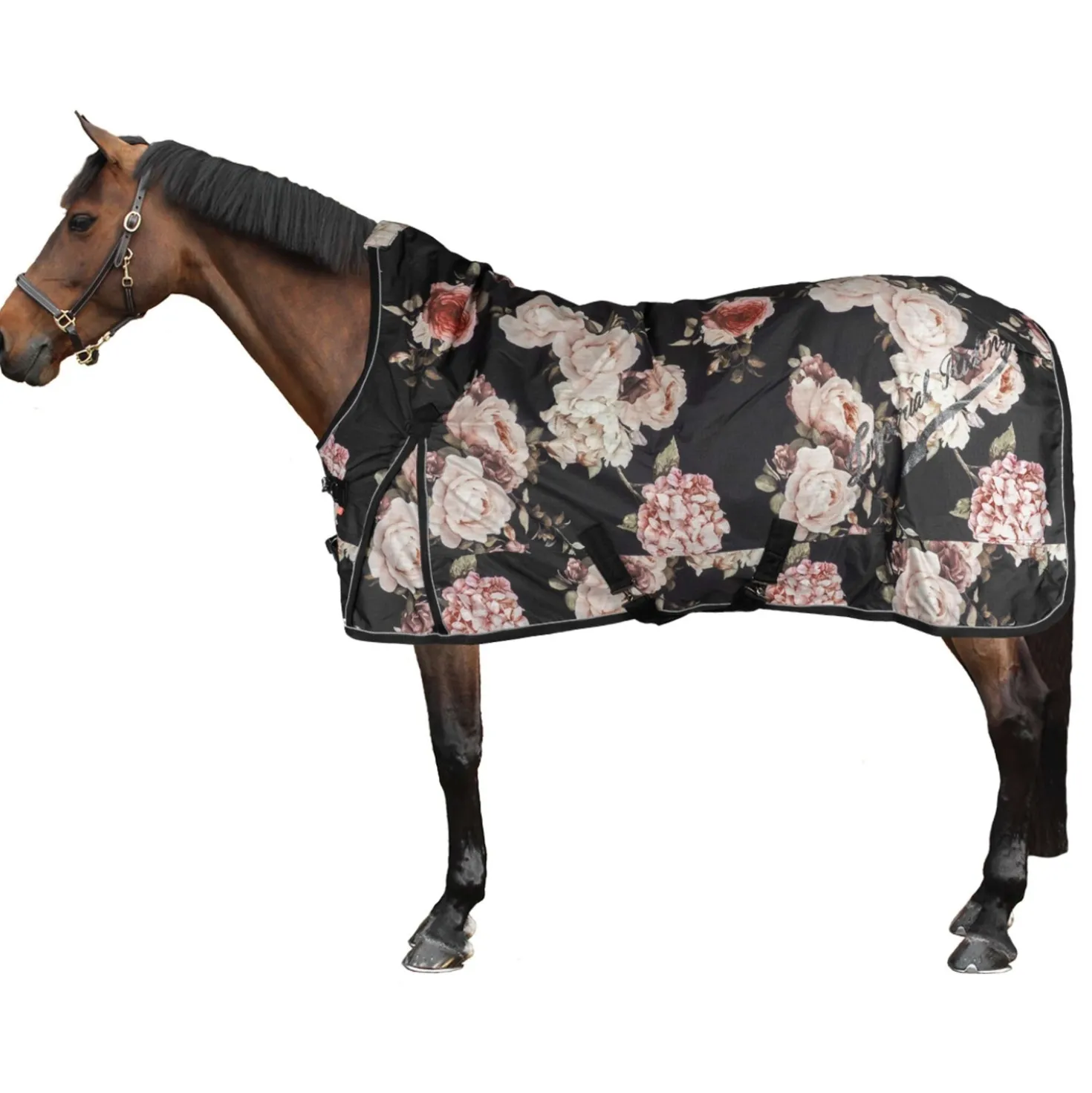 Imperial Riding Outdoordeken IRHSuper-Dry 100g Flower Print