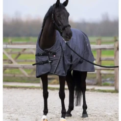 Imperial Riding Outdoordeken IRHSuper-dry AOP 200g Grijs