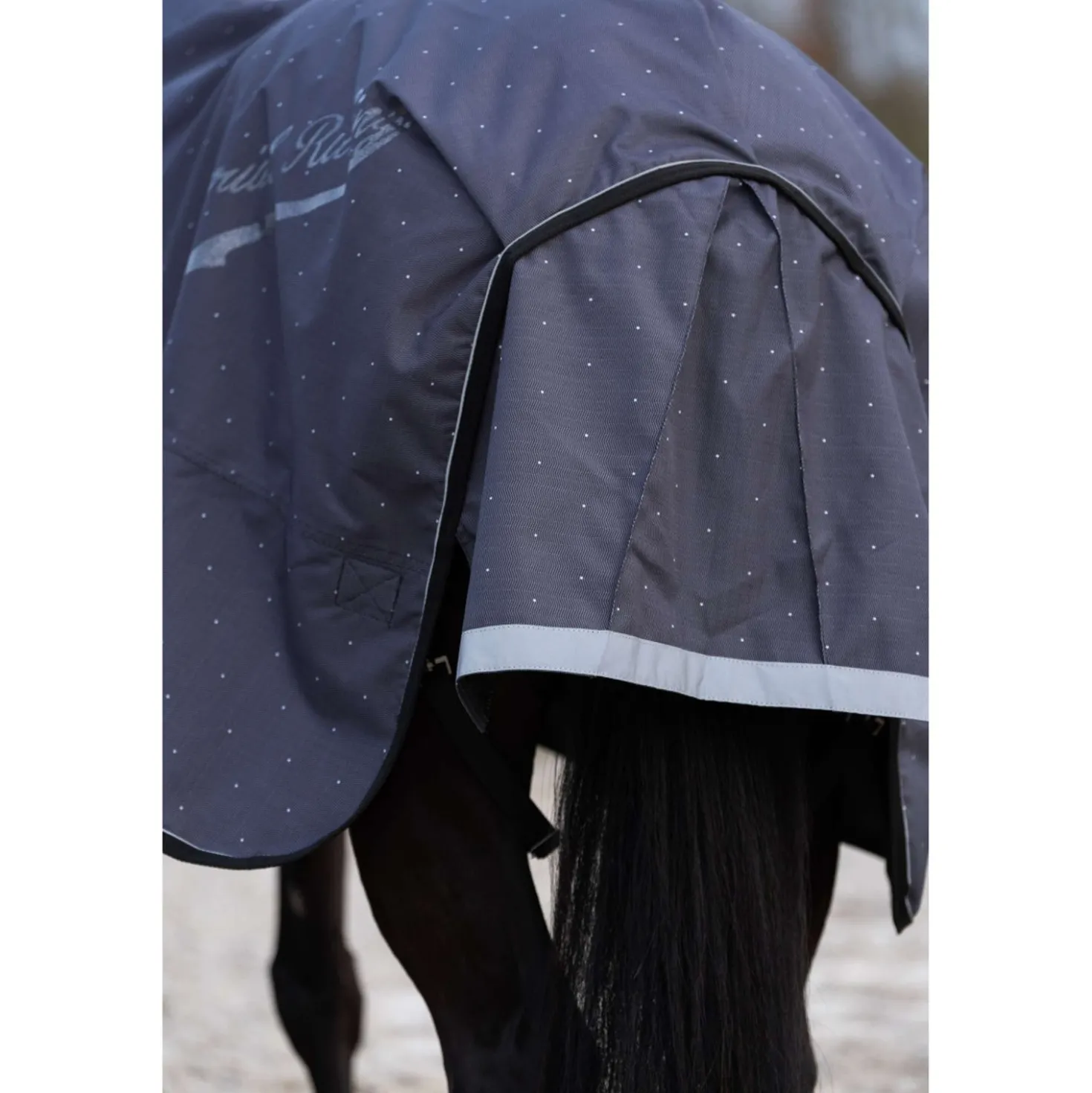 Imperial Riding Outdoordeken IRHSuper-dry AOP 200g Grijs
