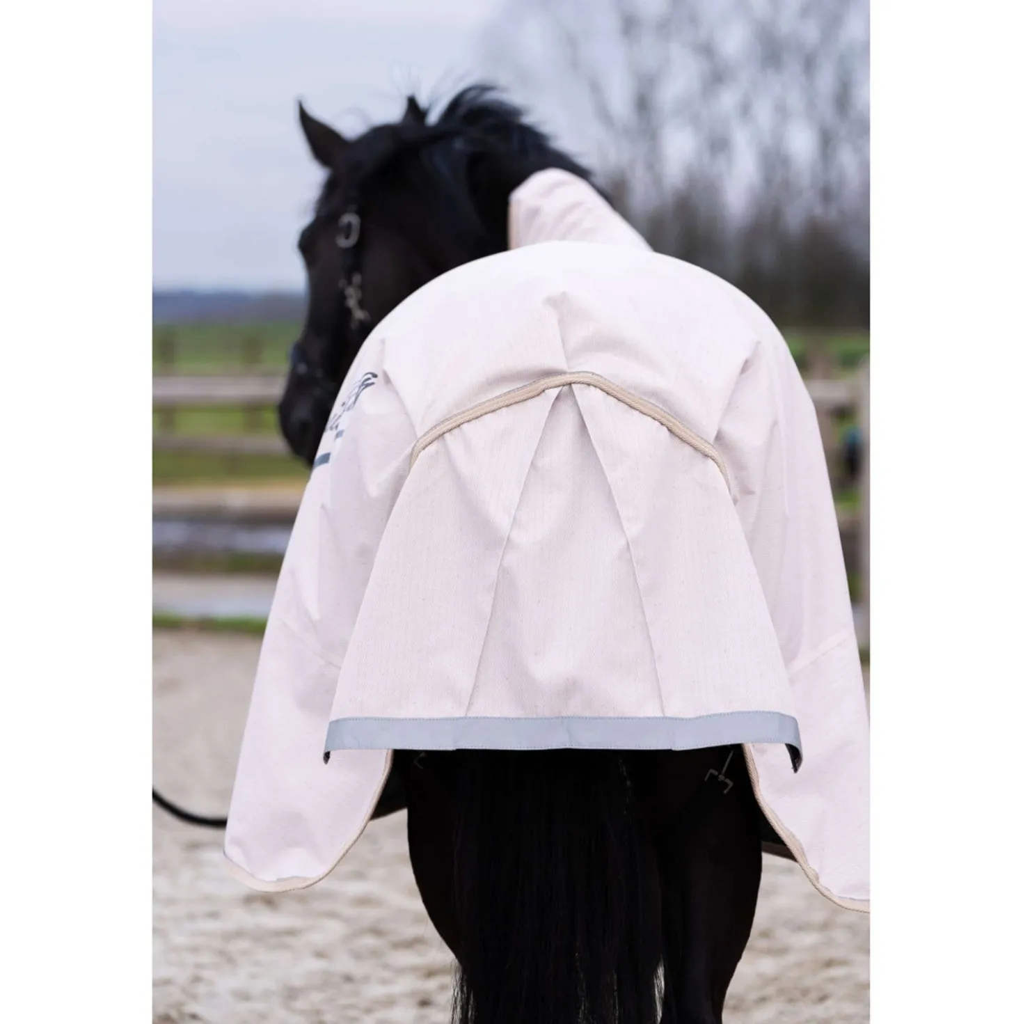 Imperial Riding Outdoordeken IRHSuper-dry AOP 100g Taupe