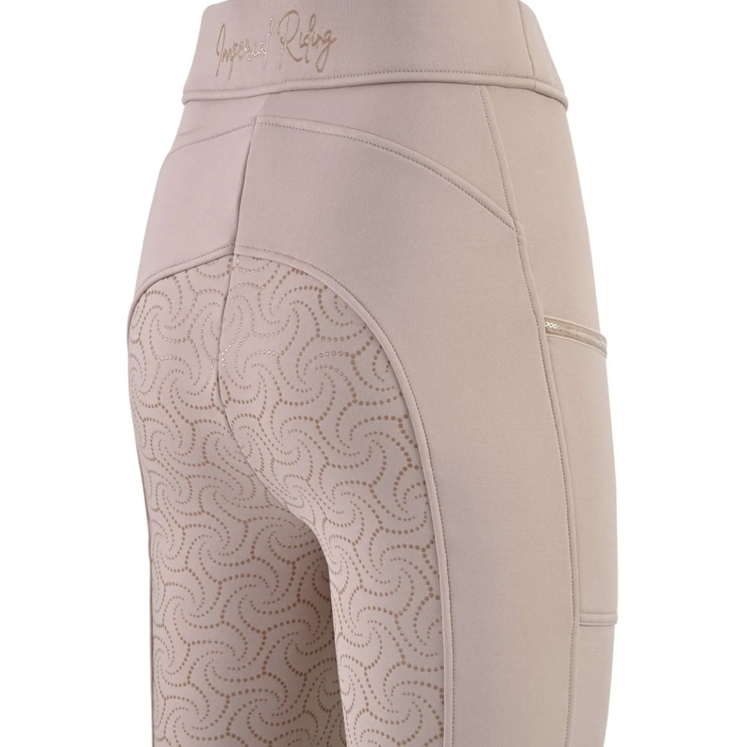 Imperial Riding Rijlegging IRHTeddy Full Grip Taupe