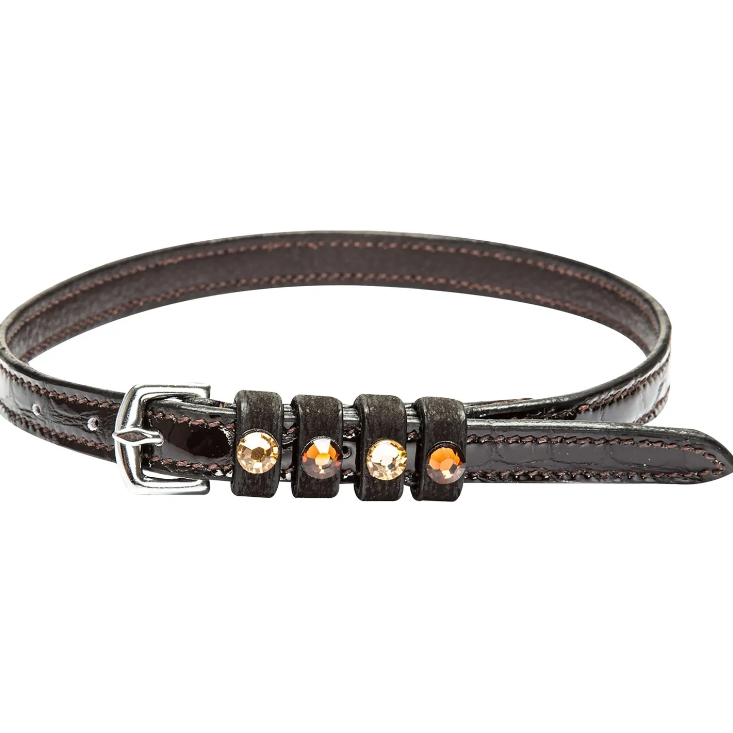 Imperial Riding Sporenriempjes IRHPardouz Brown/Brown Croco
