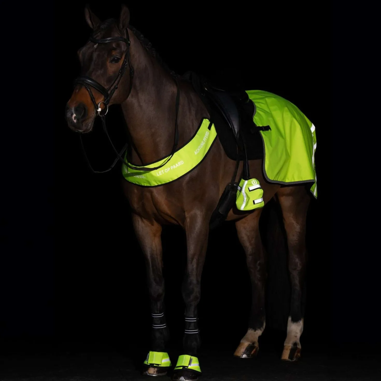 Imperial Riding Teenwarmer IRHReflective Geel