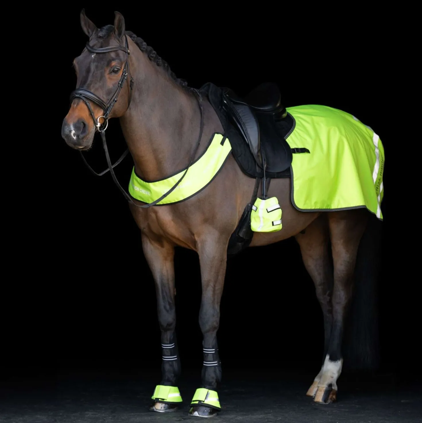 Imperial Riding Teenwarmer IRHReflective Geel