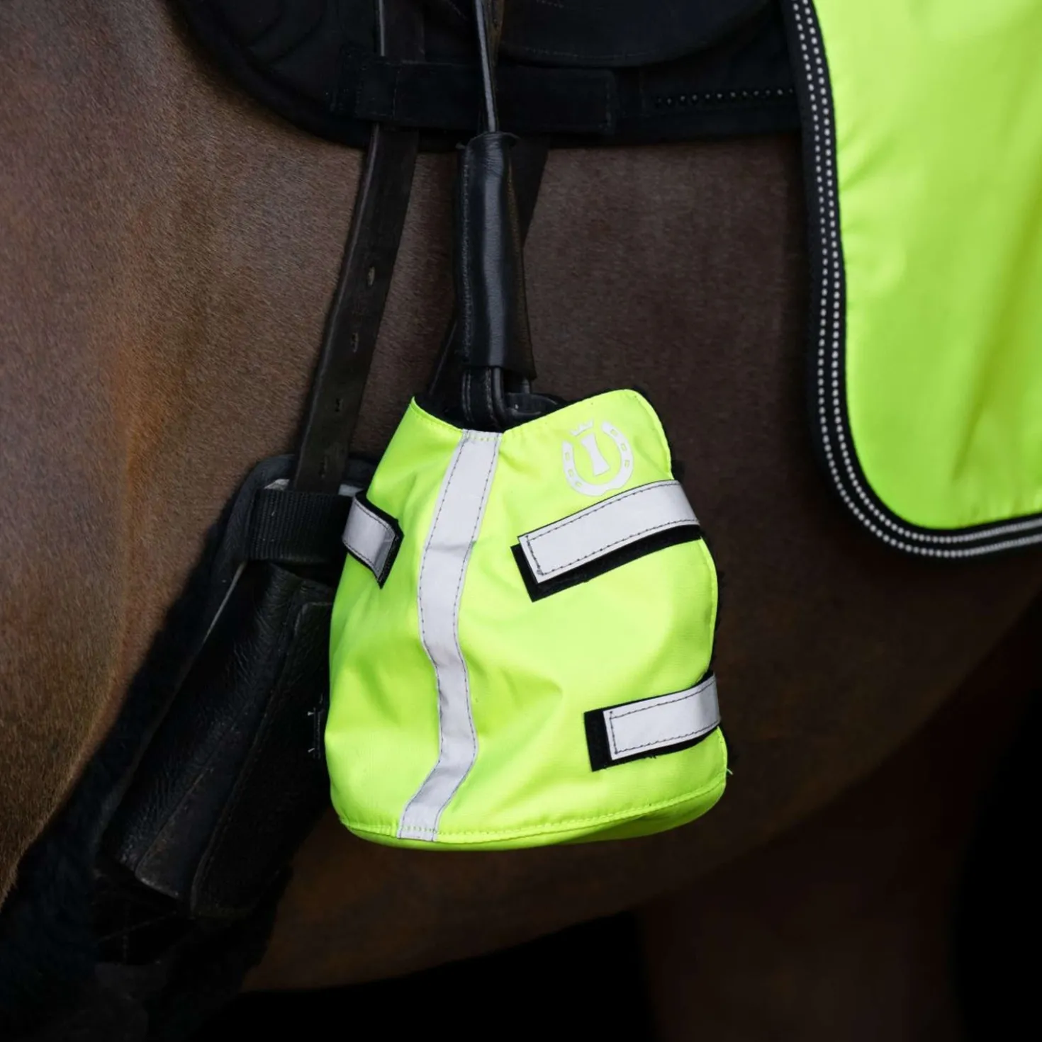 Imperial Riding Teenwarmer IRHReflective Geel