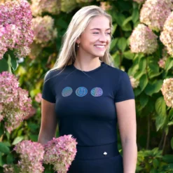 Imperial Riding T-Shirt IRHHolographics Zwart