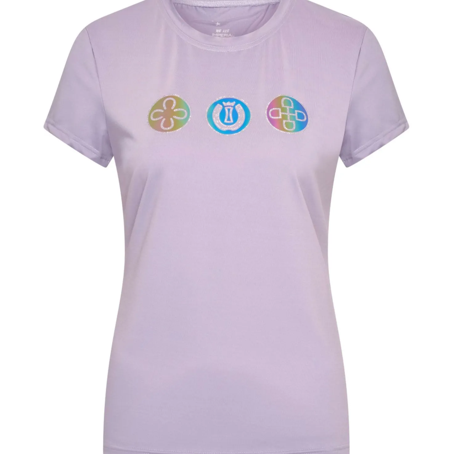 Imperial Riding T-Shirt IRHHolographics Wisteria