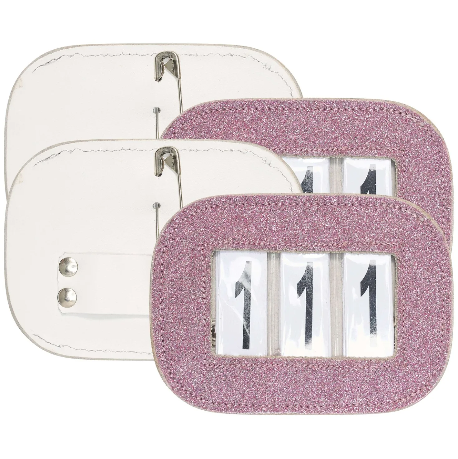 Imperial Riding Wedstrijdnummers IRHGlitter Square Pink