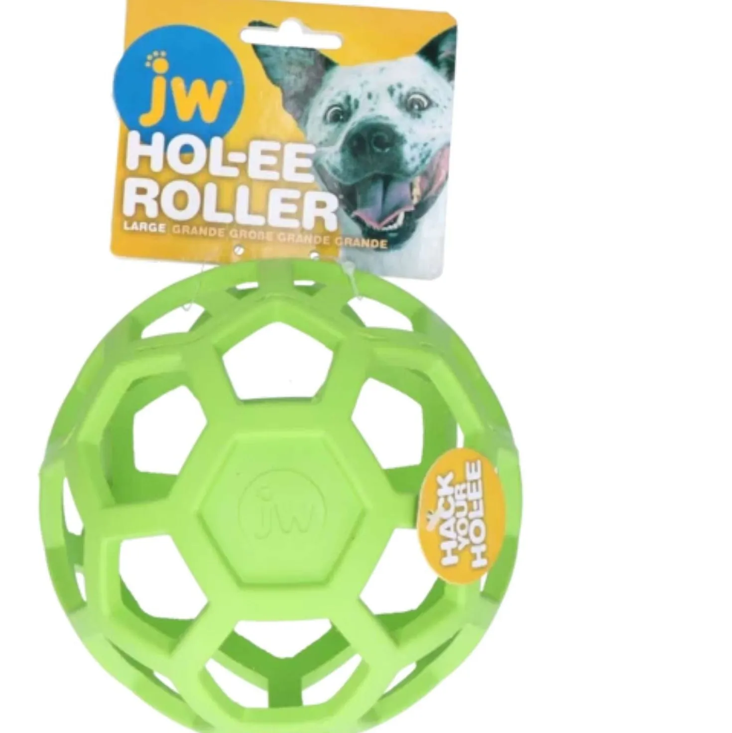 JW Speelbal HOL-EE Roller L Groen