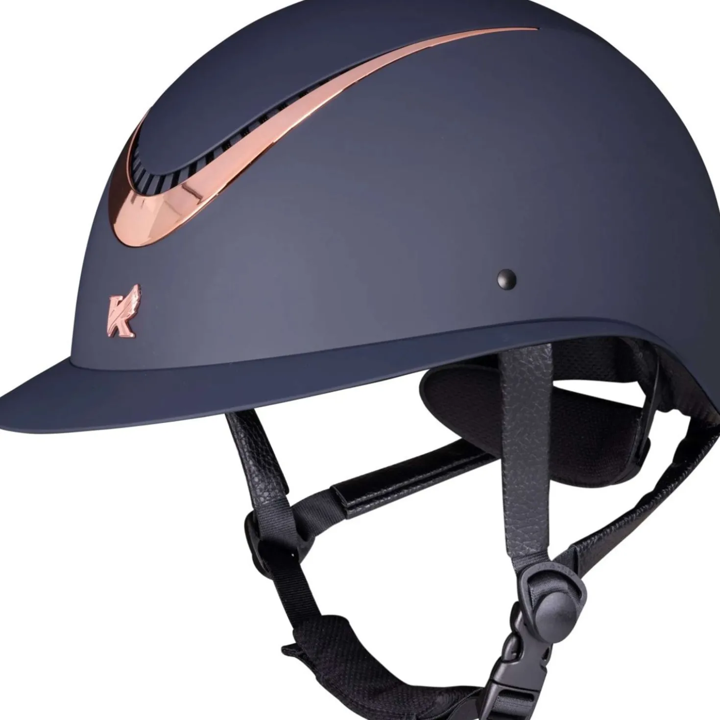 Karben by Shires Cap Elisa Ellipse Navy/Rosegold