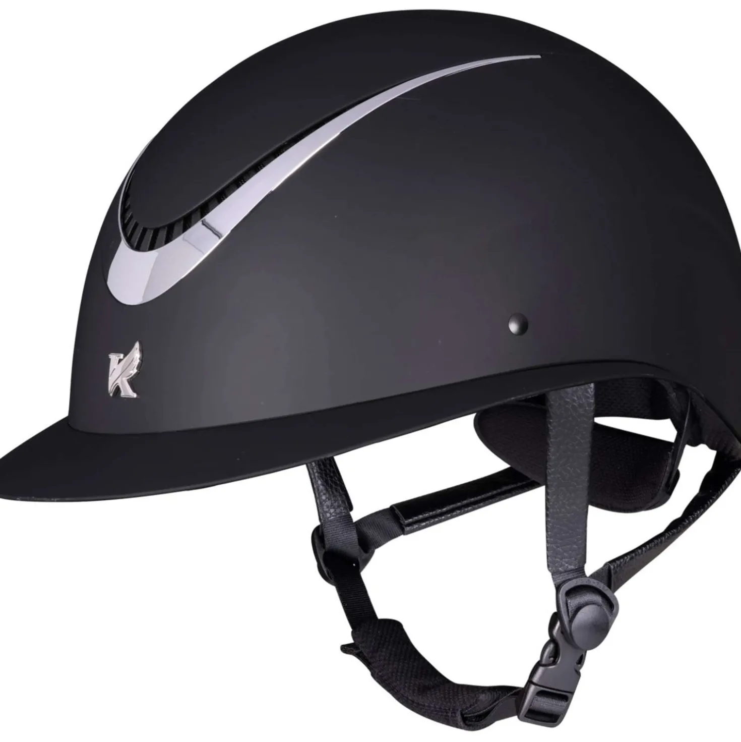 Karben by Shires Cap Elisa Ellipse Zwart/Zilver
