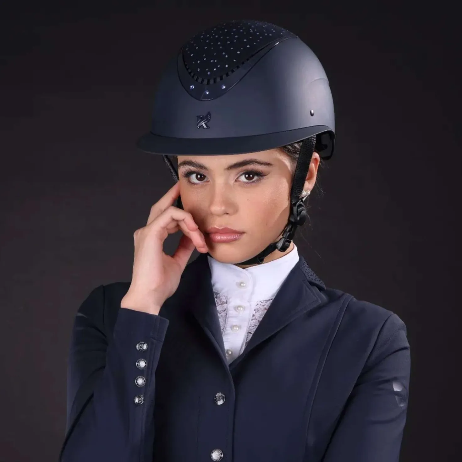 Karben by Shires Cap Viola Ellipse Navy
