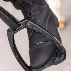 Karben by Shires Stijgbeugels Ultra Grip Zwart
