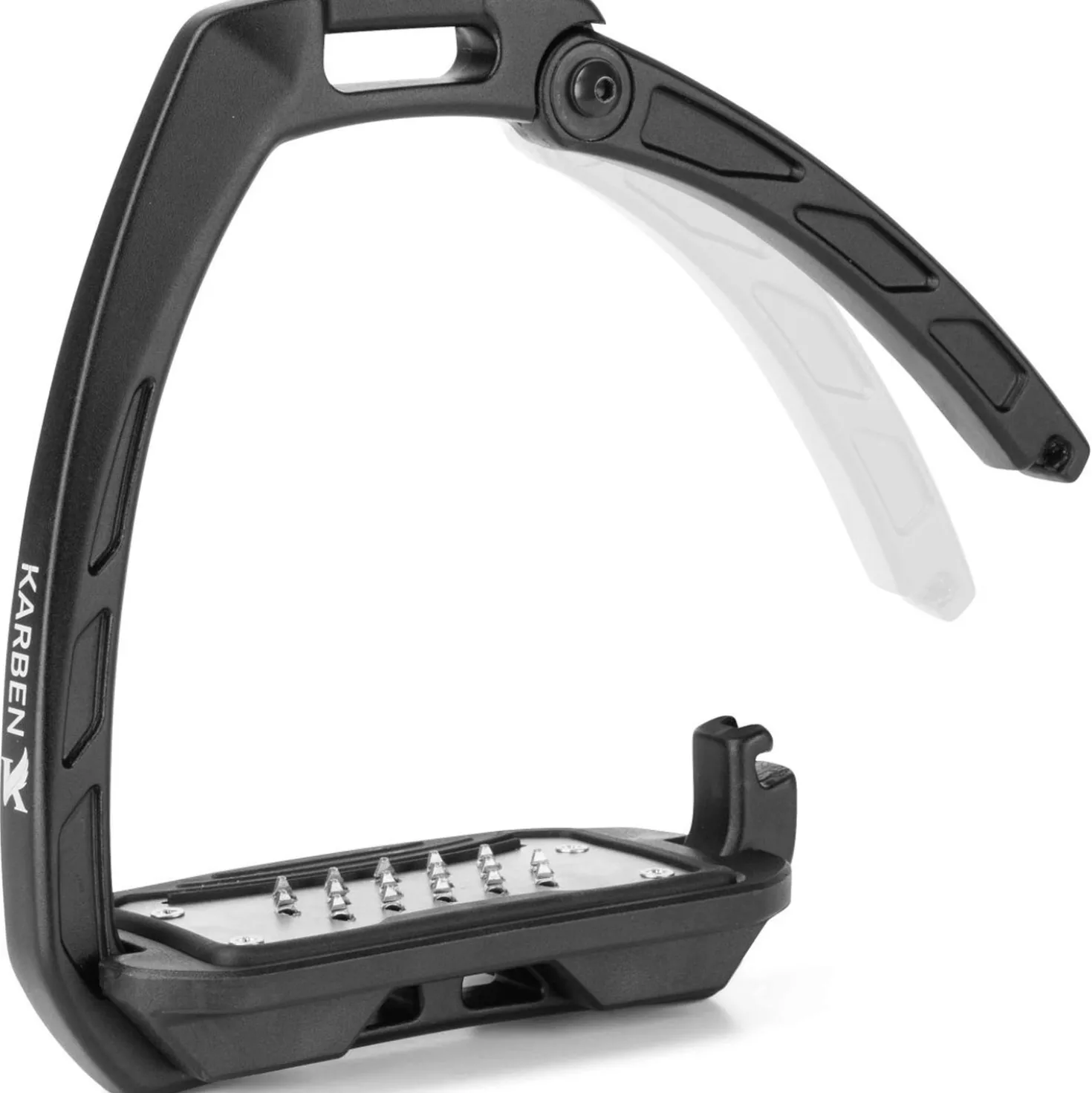 Karben by Shires Stijgbeugels Ultra Grip Zwart