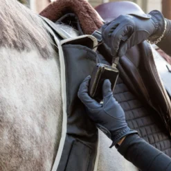 Kavalkade Borsttuig Horselight Zwart/Grijs
