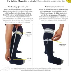 Kavalkade Chaps Combi Zwart