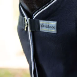 Kavalkade Cooler Removable Chest Flap Zwart/Wit