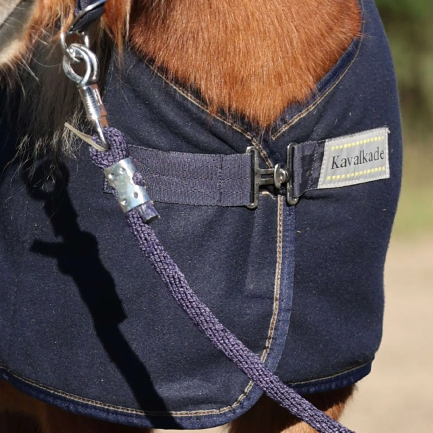 Kavalkade Fleecedeken Shetty-Ecoline Navy