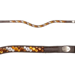 Kavalkade Frontriem Sparkle Bruin