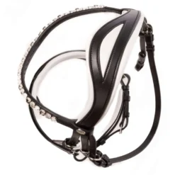 Kavalkade Hoofdstel Zora Zwart/Patent/Wit