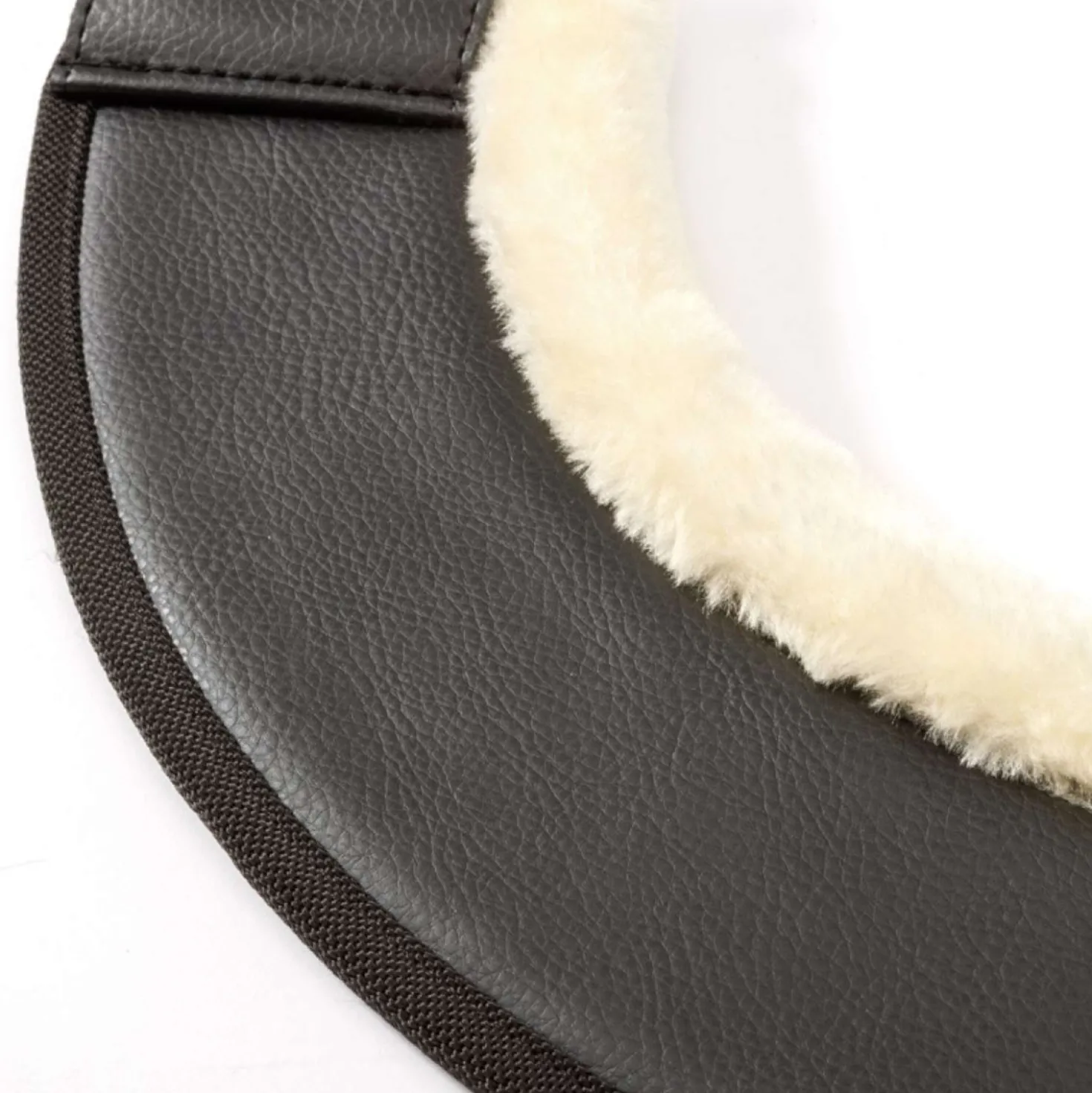 Kavalkade Springschoenen met Imitatiebont Zwart