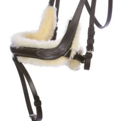 Kavalkade Trenshoofdstel Ivy Lamsvel Bruin