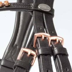 Kavalkade Trenshoofdstel Rose Zwart
