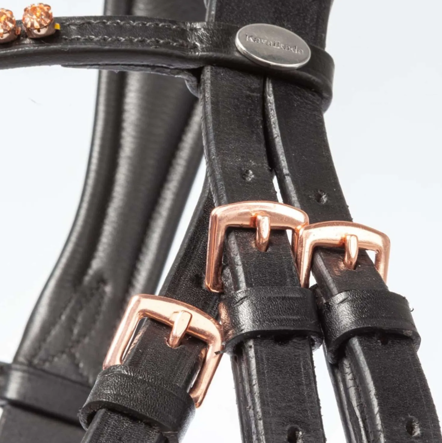 Kavalkade Trenshoofdstel Rose Zwart
