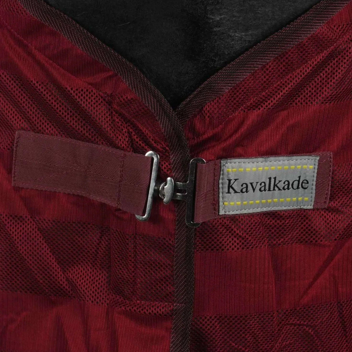 Kavalkade Vliegendeken Stripe Bordeaux