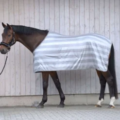 Kavalkade Vliegendeken Stripe Zilver