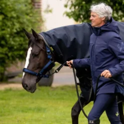 K by EQUITHÈME Halstertouw Triton met Musketonhaak Zwart