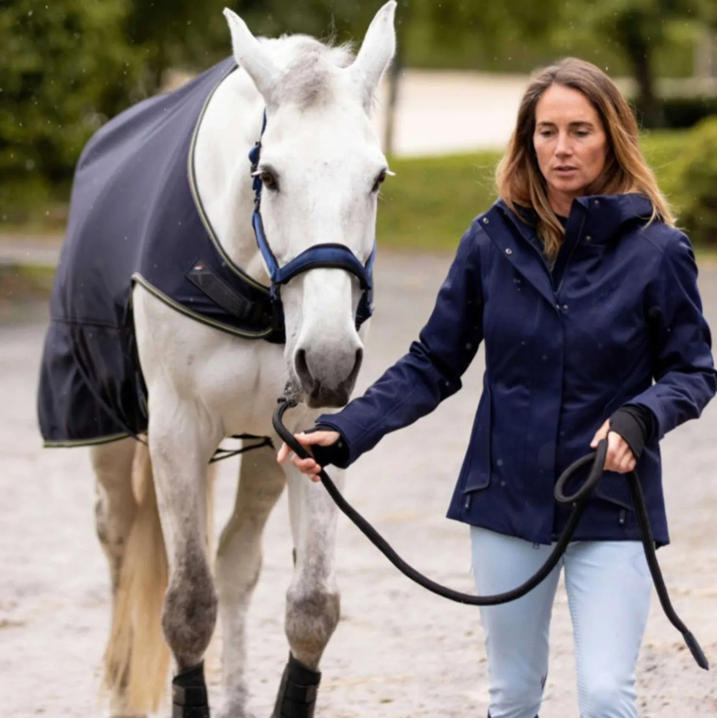 K by EQUITHÈME Halster Triton Koningsblauw