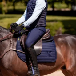 K by EQUITHÈME Zadeldekje Triton Springen Navy