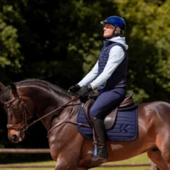 K by EQUITHÈME Zadeldekje Triton Springen Navy