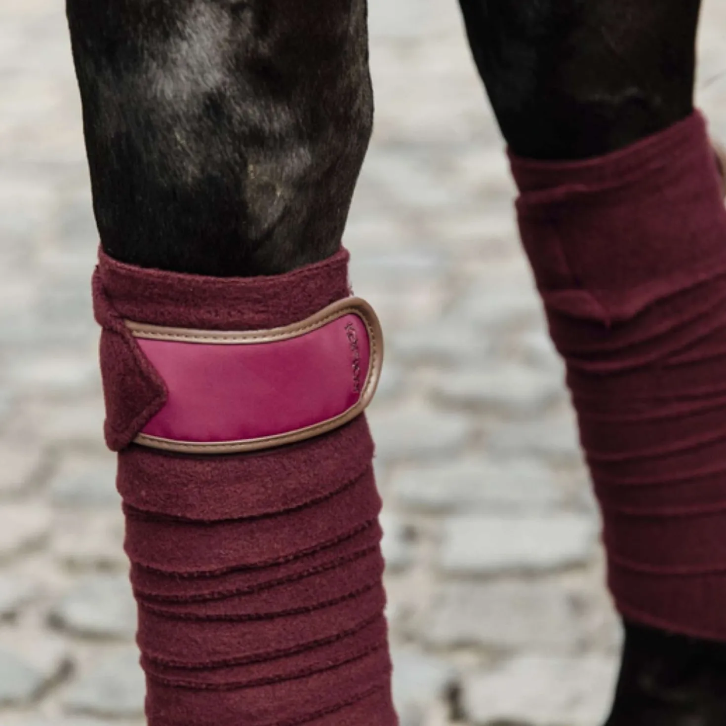 Kentucky Bandages Polar Fleece Bordeaux