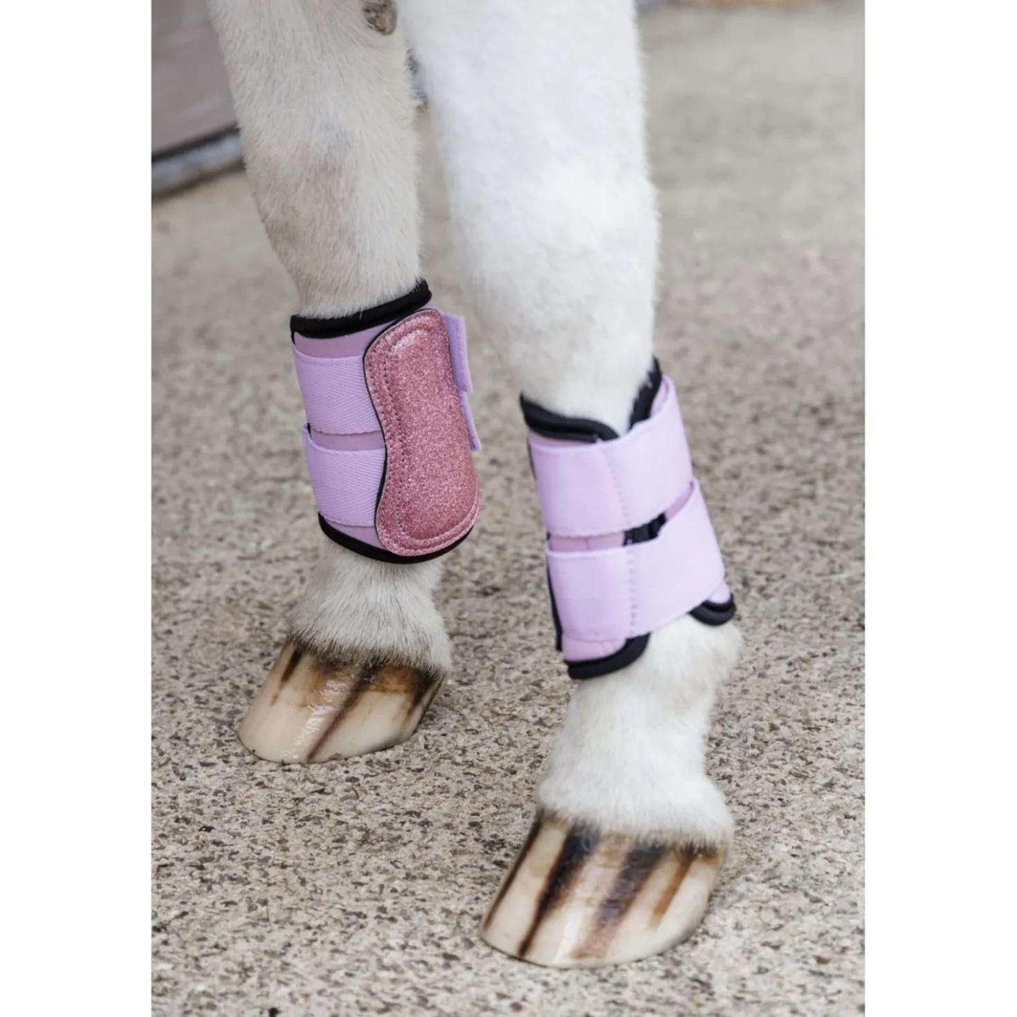 Kentucky Beenbeschermers Glitter Unicorn Oud Roze