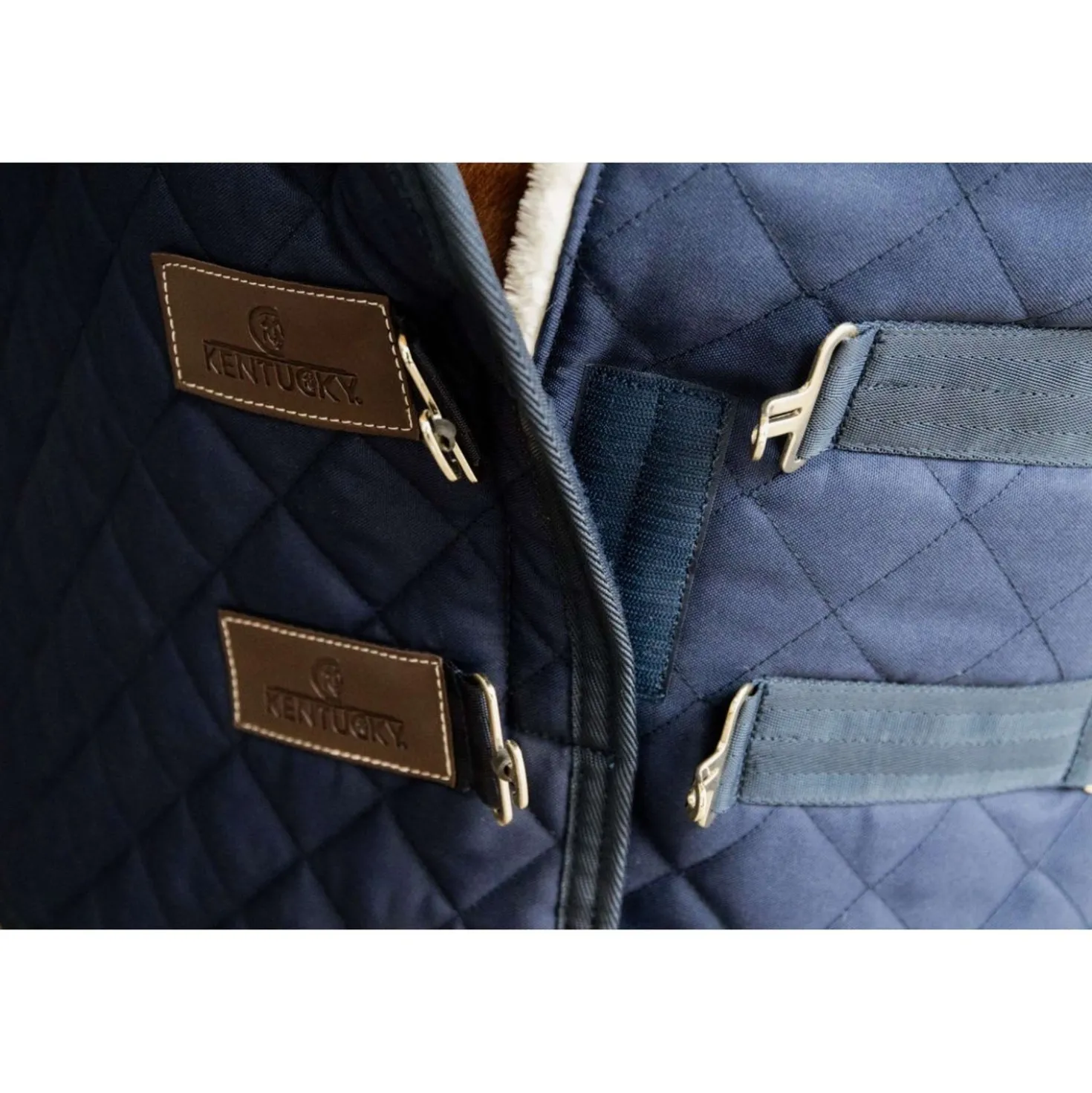 Kentucky Borstverlenger 2 Koppelsluitingen Navy