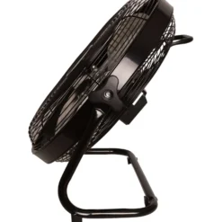 Kentucky Draadloze Ventilator met Batterij en Oplader Zwart