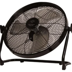 Kentucky Draadloze Ventilator met Batterij en Oplader Zwart