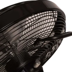 Kentucky Draadloze Ventilator met Batterij en Oplader Zwart