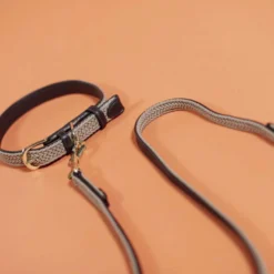 Kentucky Halsband Plaited Nylon Beige